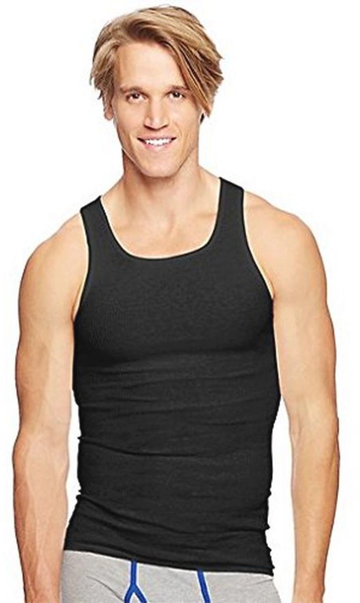 Heren Ondergoed Set van 6 - Ronde Hals Tanktops voor Dames