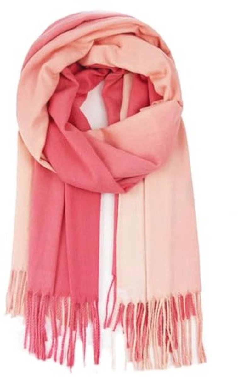 XXL Dames Poncho - Warme en Gezellige Oversized Deken Sjaal in Effen Kleur