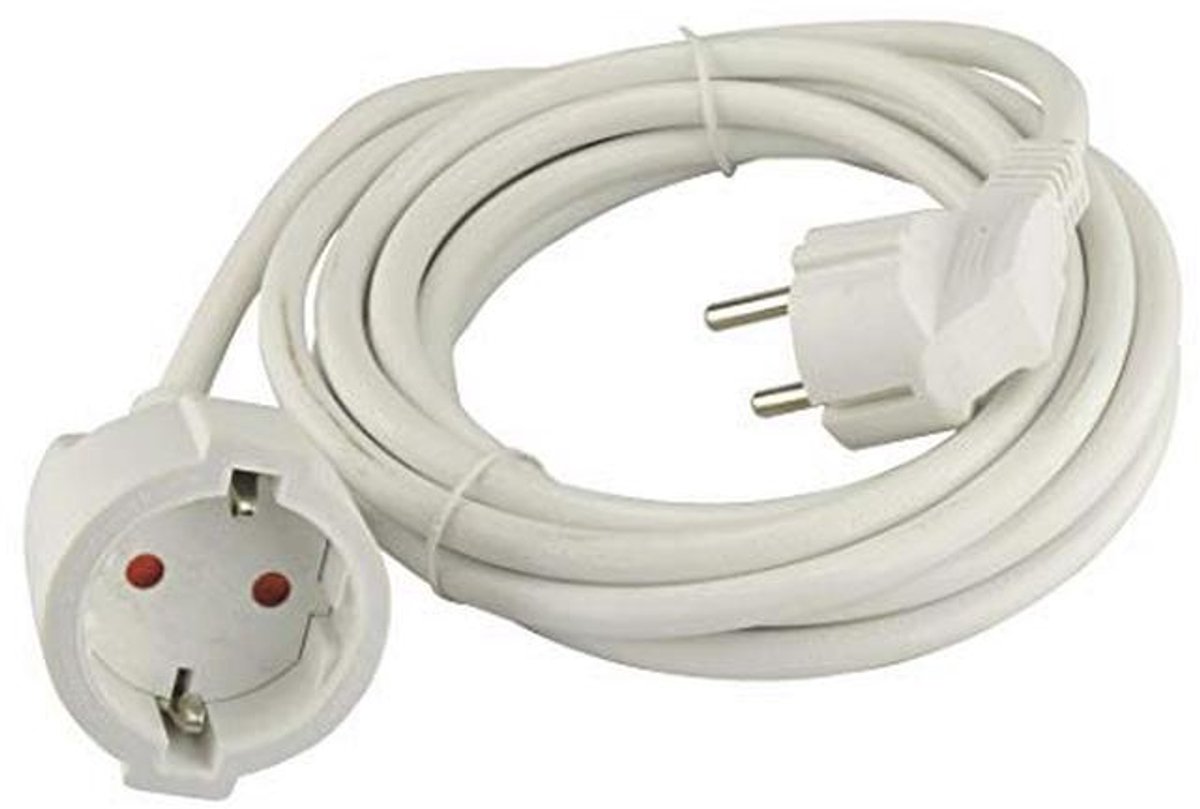 Schuko verlengkabel 3 m H05VV-F 3G1.5 mm²
