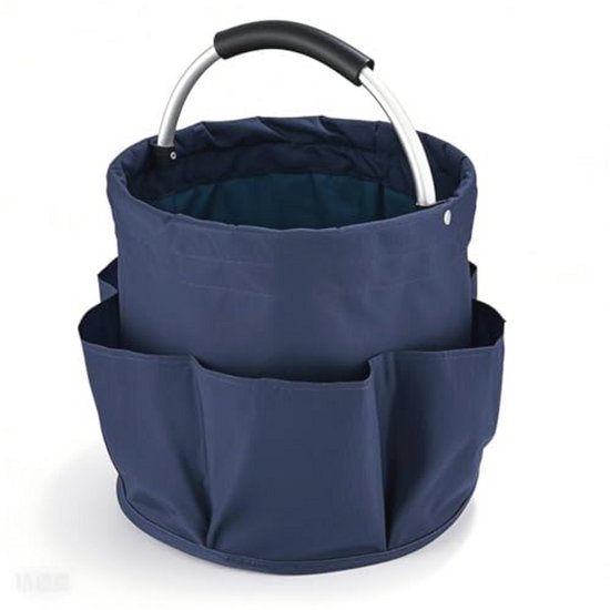 Caddy Organizer voor schoonmaakmiddelen, draagbare organizer met handvat, opslag voor reinigingsmiddelen, met verstelbare schouderbanden, grote poetstas, tas