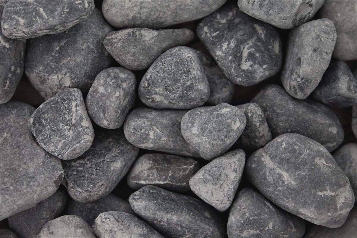 Diepzwart siergrind 25 kg - Kleurveranderend grind voor tuin en vijver