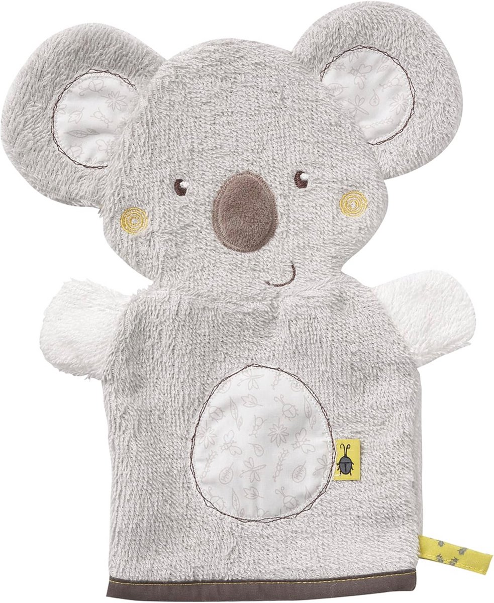 Waschhandschoen Koala voor Baby's en Peuters - Zacht en Speelgoed