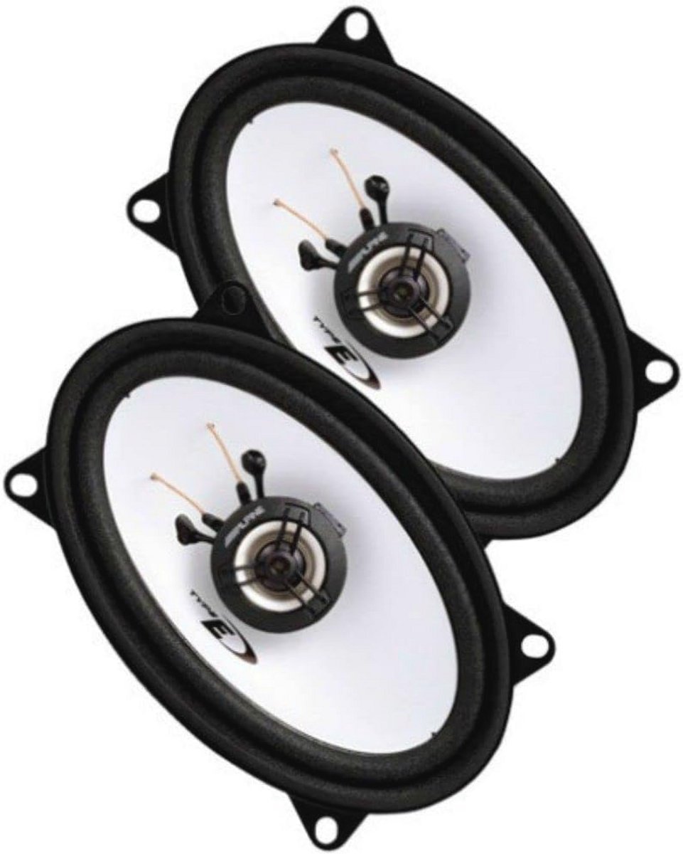 Coaxiale 2-weg luidsprekers 4 x 6" voor auto - 40W RMS - Hoge kwaliteit geluidsweergave