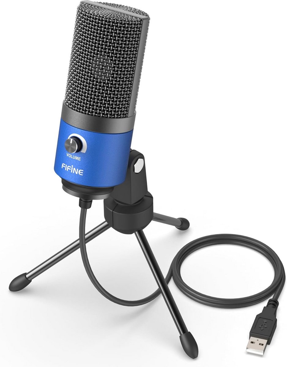 USB Microfoon voor PC en Mac - Condensator Microfoon voor Streaming en Podcasting