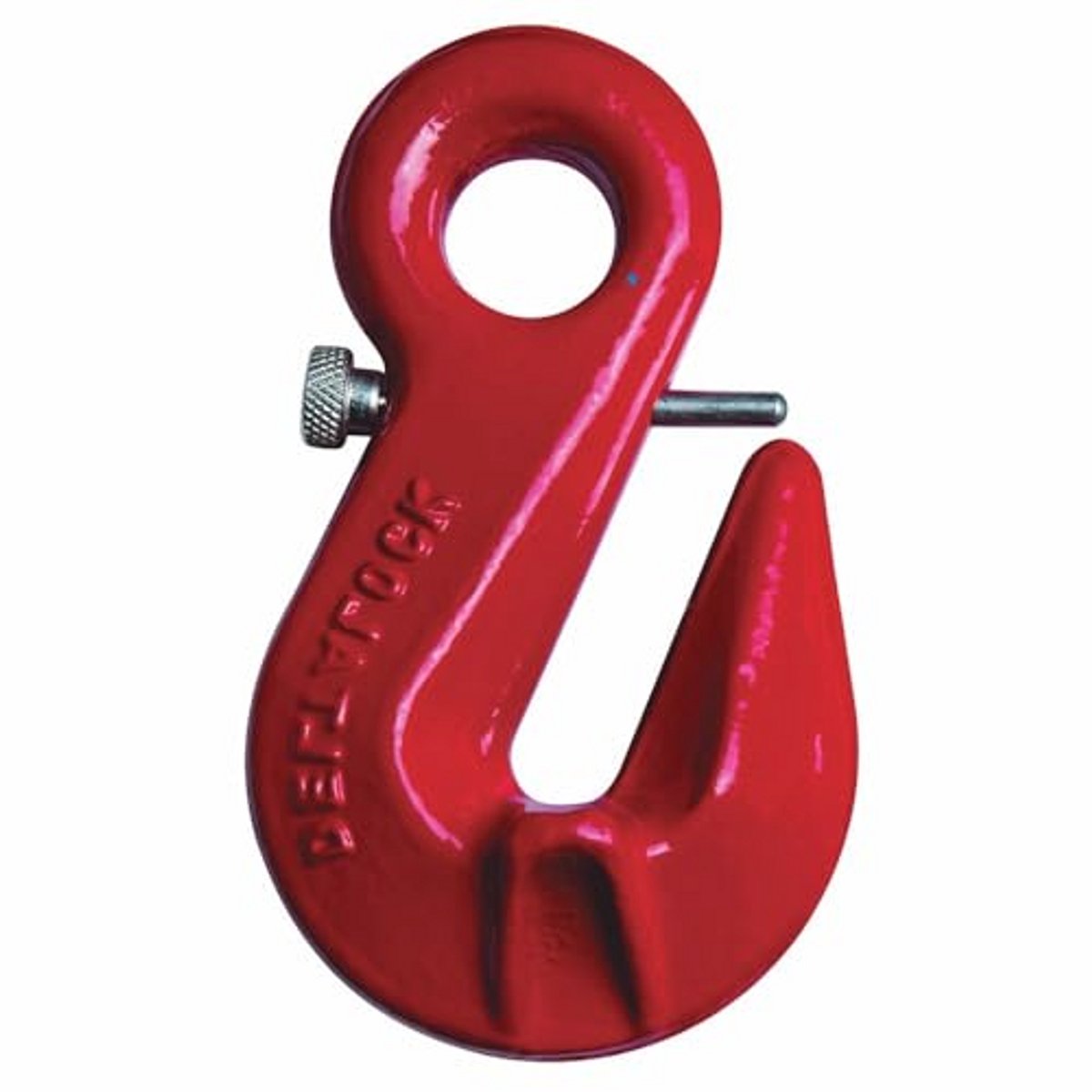 Verkortingshaak 8 mm met oog en zekering – Draagvermogen 2 ton