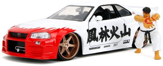 Nissan Skyline GT-R R34 2002 Street Fighter Ryu