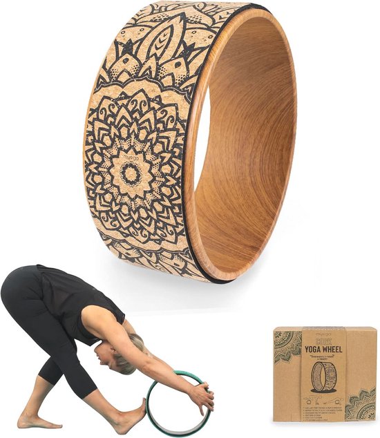 Cork Yoga Wiel - Beige M
