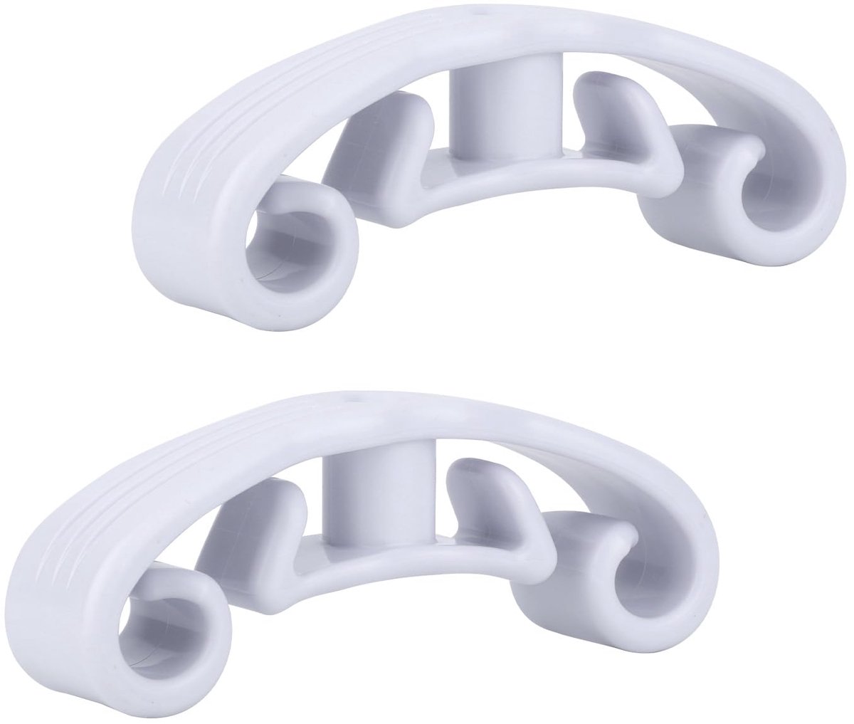 2-delige wasmachine afvoerslang afdichting, siliconen ring afvoerslang afdichting grijze ring afvoer afdichting voor keuken badkamer gootsteen efficiënte afvoer was afvoer afdichting
