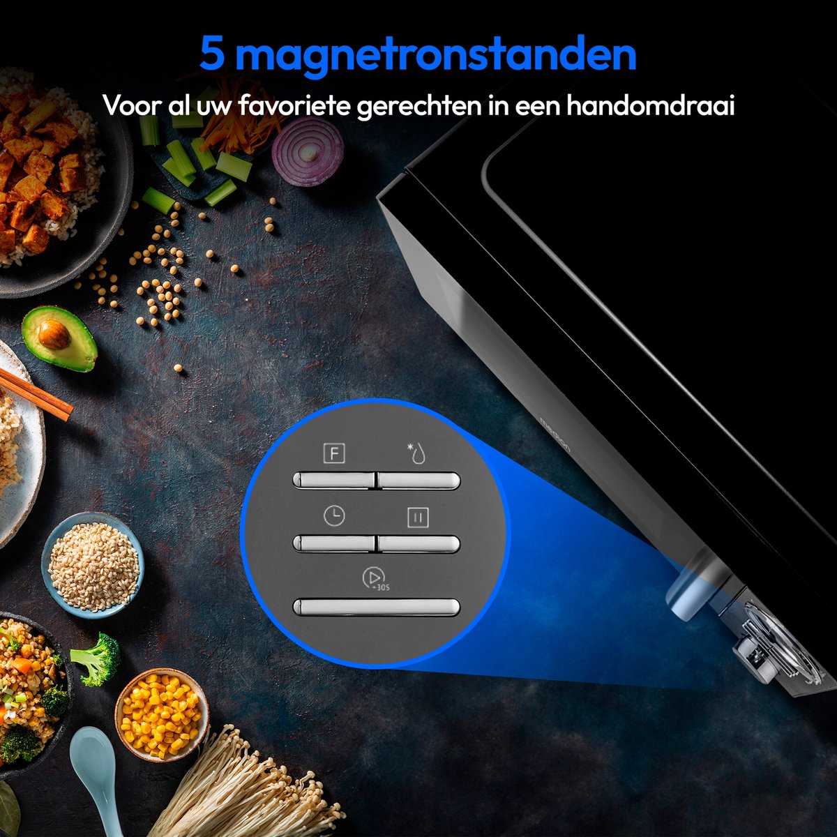 MEDION 3-in-1 magnetron met grill thumbnail 4
