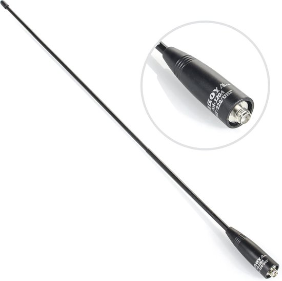 Tri Band HT Antenne voor VHF, UHF en 1.25M - SMA-Female | bol