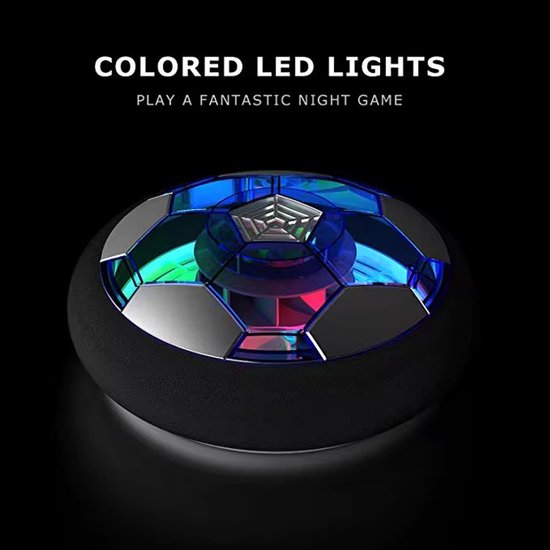Hoverbal met led verlichting - oplaadbare- Perfect cadeau voor jongens en meisjes van Merkloos — afbeelding 4