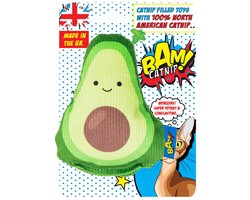 Bam! - Catnip Ricardo Avocado - speelgoed voor de kat - catnip - onweerstaanbaar voor de kat -