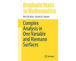 Mathematics and Statistics (R0) - Complex Analysis in One Variable and Riemann Surfaces