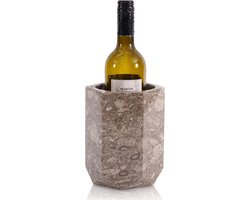 Marmeren Wijnkoeler 6.5 Inch Handgemaakt voor Flessen en Champagne