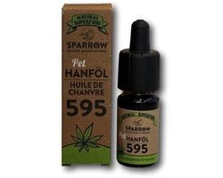 SPARROW honden en katten Pet Full Spectrum Hemp Oil With CBD 595 - 6 % cannabinoïden -10ml
