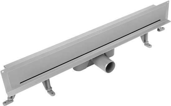 Douchegoot Classic 70 RVS, stijlvolle RVS douchegoot met 1.2mm basisframe en 2mm afdekrooster. Verstelbare hoogte