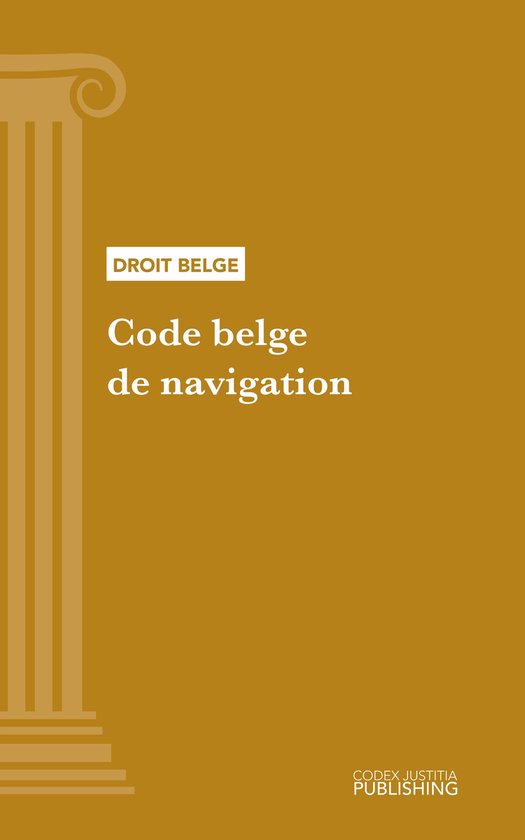 Code belge de navigation - cover