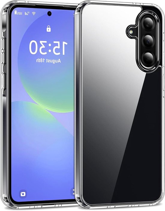 Topme Doorzichtige TPU-hoes Met Kleurverloop Voor OnePlus 12 5G – Beschermt Tegen Vallen, Nauwkeurige Uitsparingen, Blauw-paars