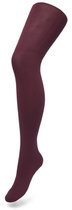 Bonnie Doon Opaque Comfort Panty 40 Denier Donker Rood Dames maat 36/38 S - Extra brede Comfort Boord - Tekent Niet - Kleedt Mooi af - Mat Effect - Gladde Naden - Maximaal Draagcomfort - Donkerrood - Bordeaux - Wine - BN161911.396