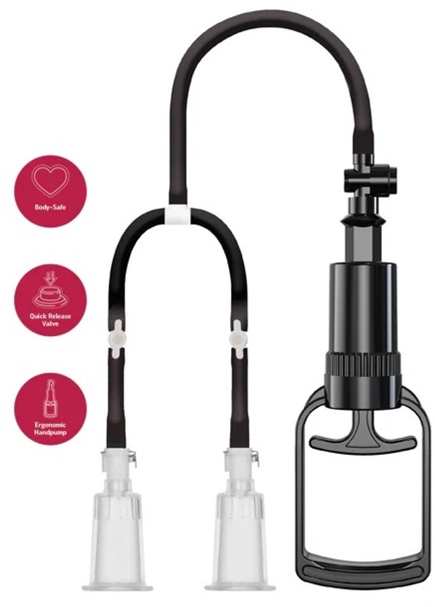 Vacuum Tepelpomp Pleasure Pump - M/L - BDSM Tepelpomp