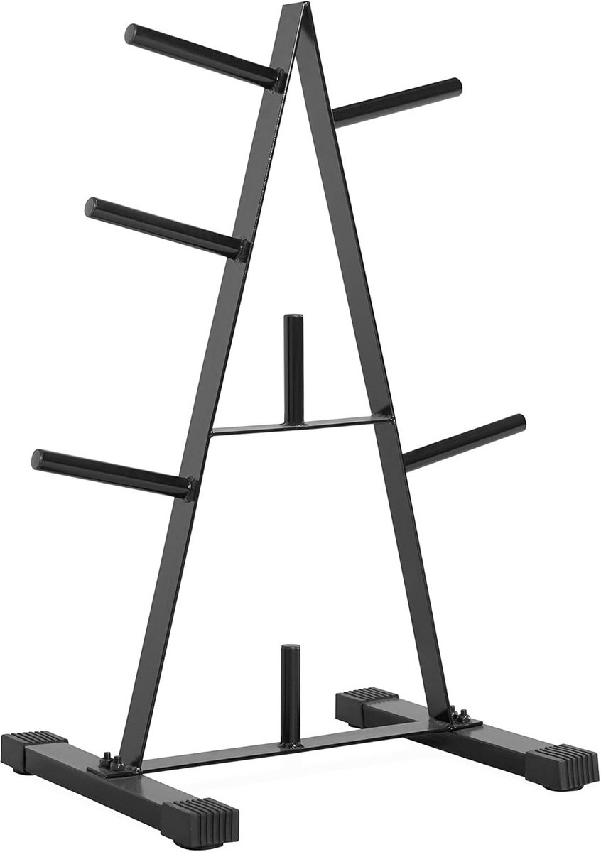 Opslagrek voor Halterschijven 1 Inch - Stevig A-Frame Ontwerp