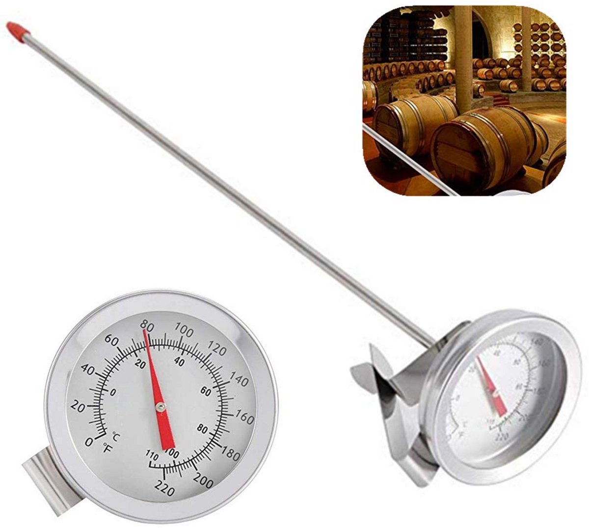 Digitale Kookthermometer met Clip voor Thuisbrouwen