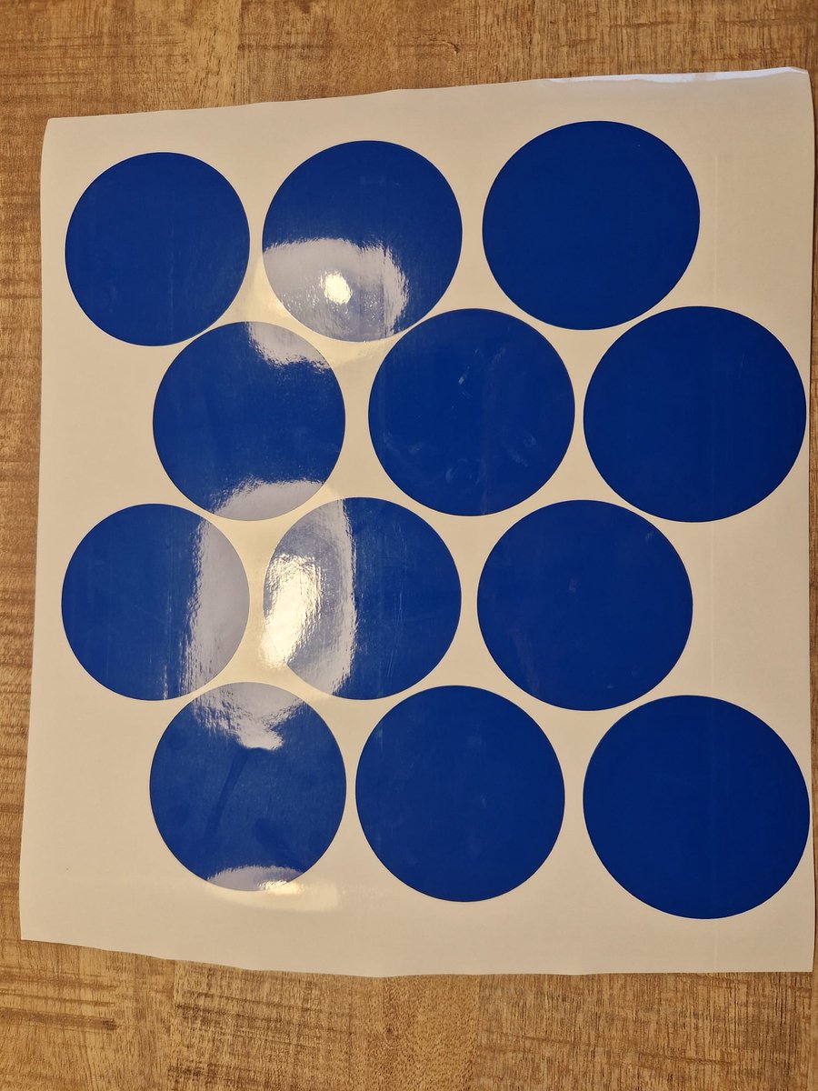 Herbruikbare statische raamsticker CONFETTI