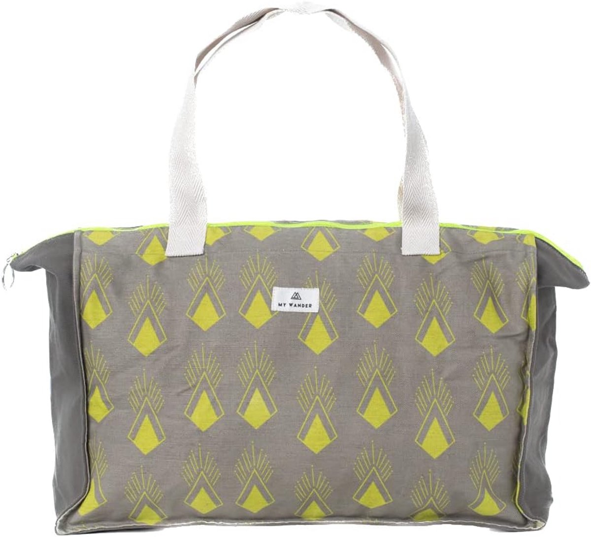 Grote Opvouwbare Stoffen Tas XXL (50L) - Multifunctionele Reis-, Strand- en Boodschappentas