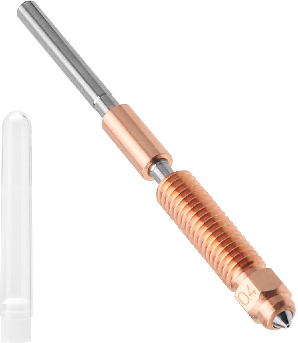 Gehard Stalen 0.4mm 3D-Printer Mondstuk voor K1C, K1 Max, V3 en V3 Plus Series