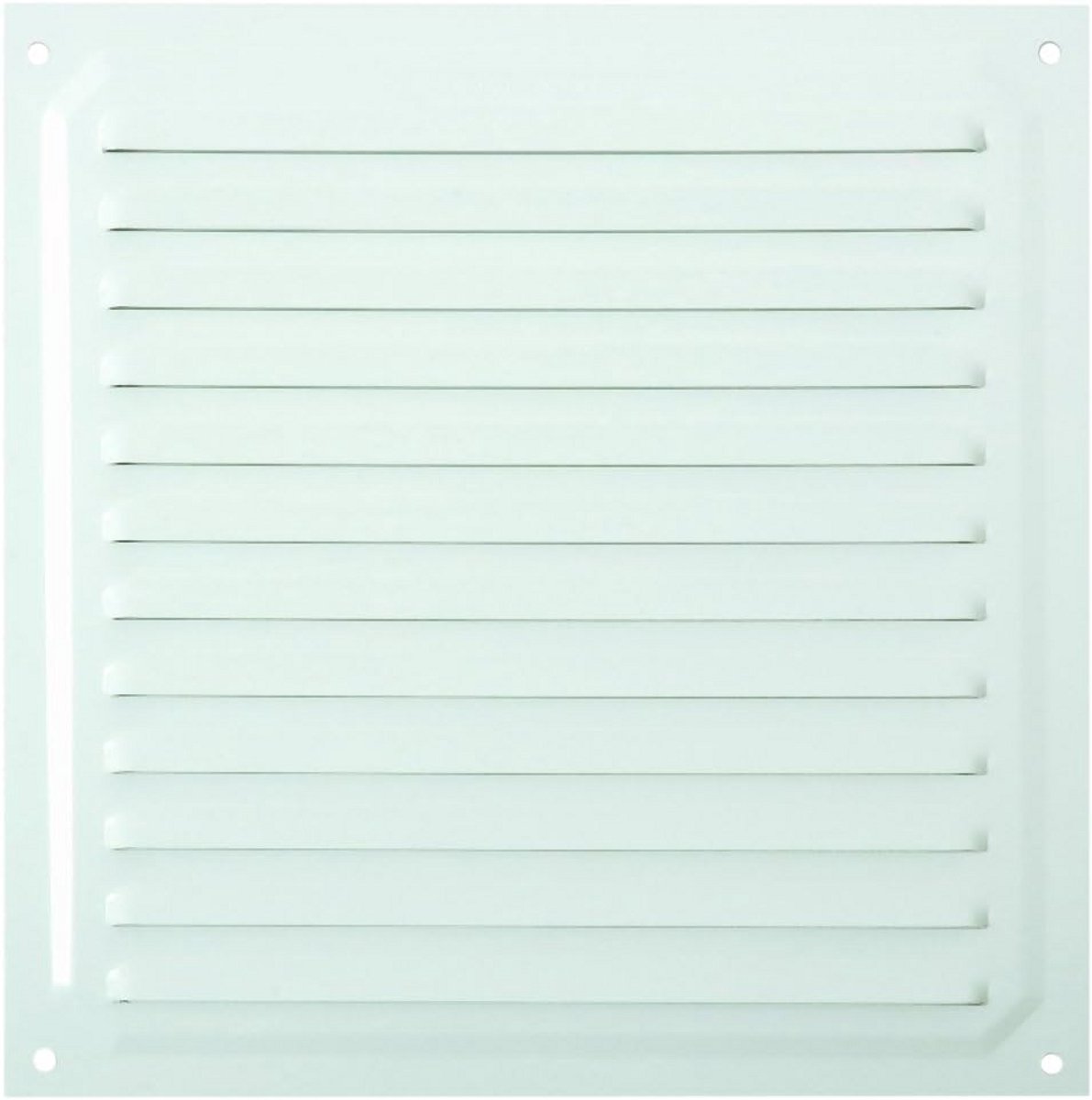 Ventilatierooster Wit 20x20 cm - Ventilatie Roosters voor Binnenmuren