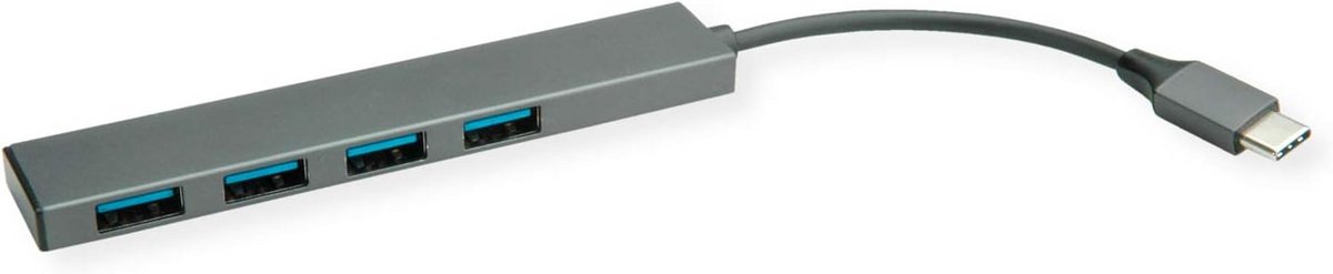 USB-C Hub met 4 Poorten - USB 3.2 Gen 1 Hub met Type-C Aansluitkabel