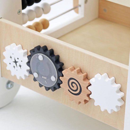 Tryco Houten loopwagen met activiteiten kopen