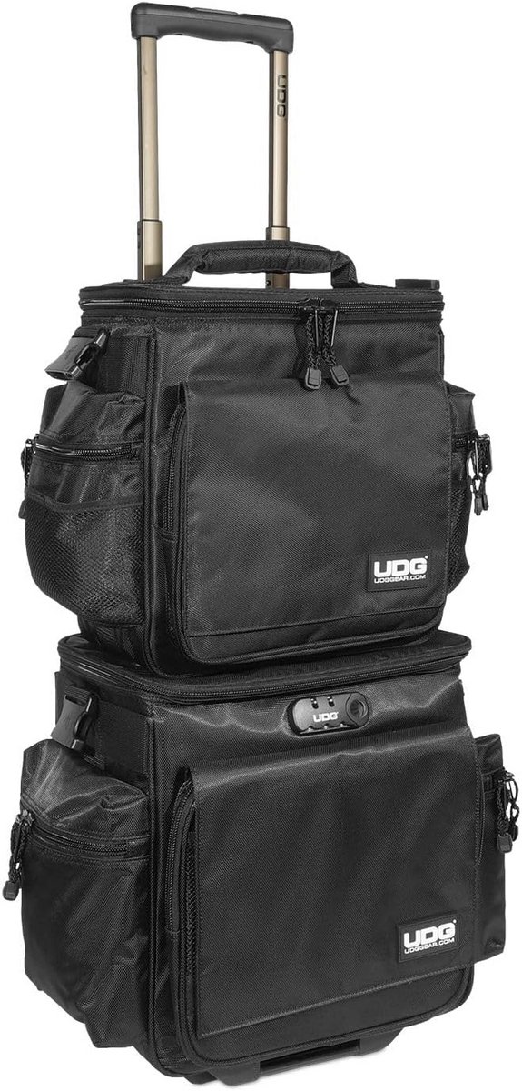 Professionele DJ Trolley Tas Set Zwart MK2