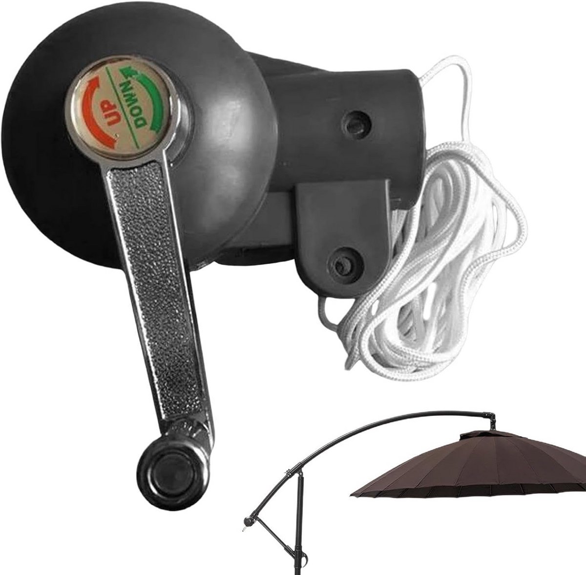 Terrasparasol Accessoires - Vervangende Handslinger voor Paraplu