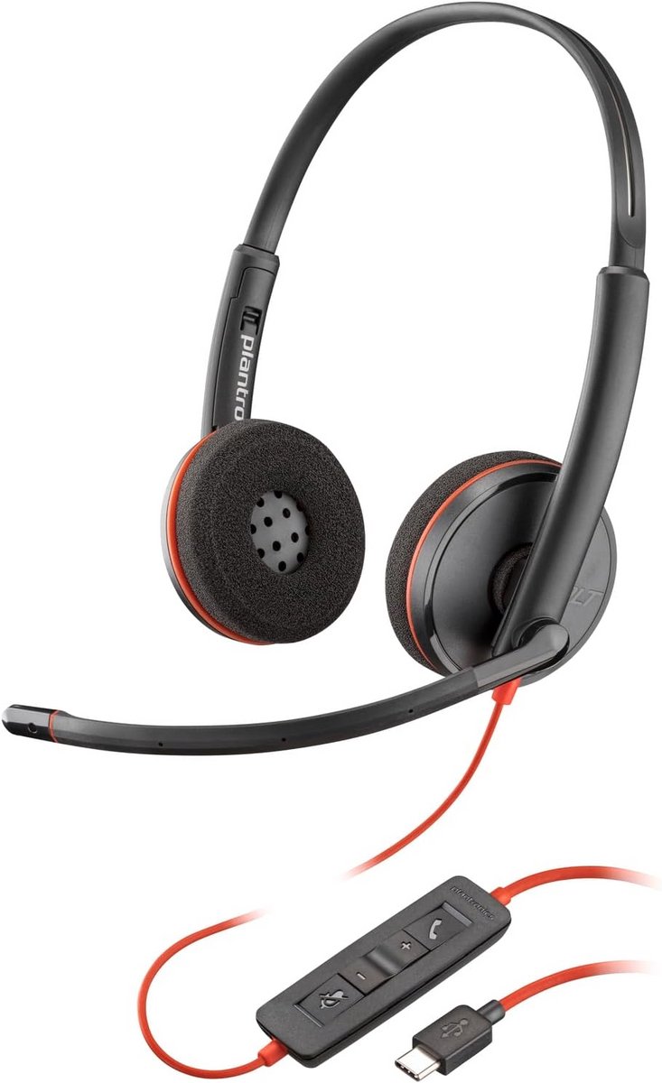 Stereo Headset met Microfoon USB voor Zakelijk Gebruik