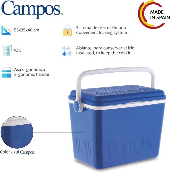 Koelbox voor Onderweg - 10 Liter, Hermetische Sluiting, Ideaal voor Picknick en Reizen van Koelbox. — afbeelding 5