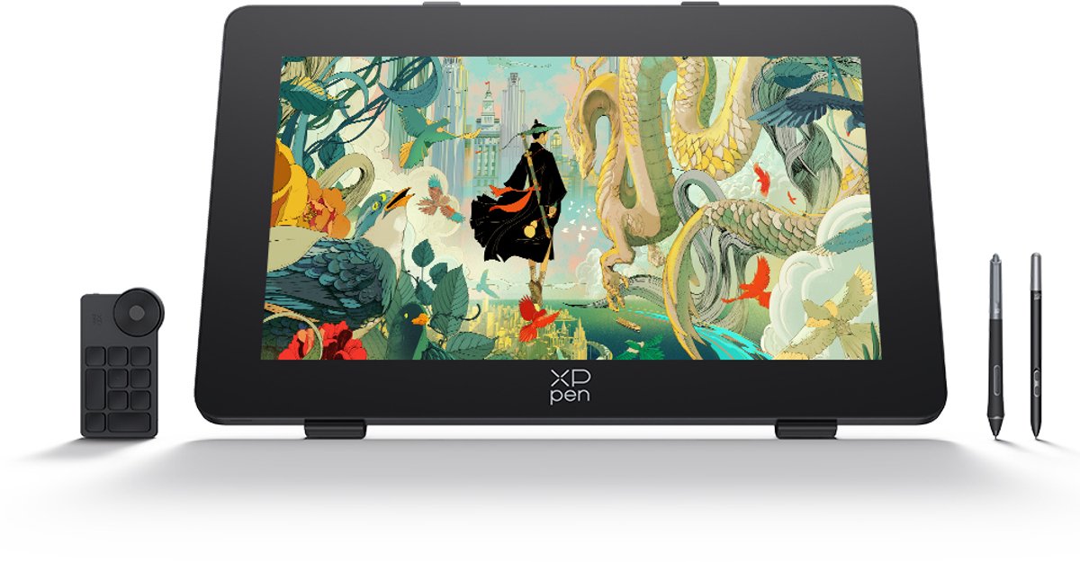 XPPen Artist Pro 24 (Gen 2) 165Hz grafische tablet met 23,8 inch 2,5 QHD-scherm 2 stuks X3 Pro Smart Chip Stylus in 16K-niveaus Veelzijdige compatibiliteit