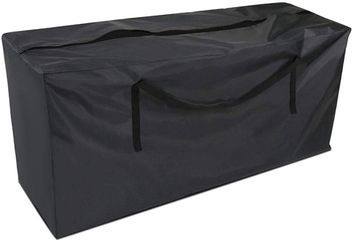 Somstyle Kussentas voor Tuinkussens - 173 x 76 x 51 CM - Opbergtas voor Tuinmeubel Kussens - Tuinkussenhoes - Zwart