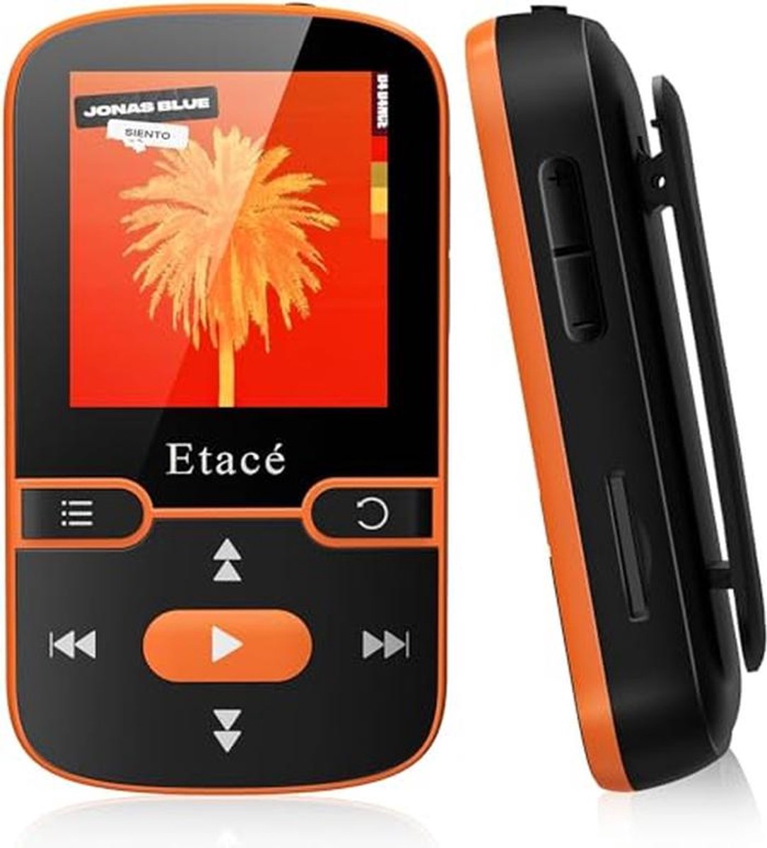 Bluetooth MP3-speler met 16 GB intern geheugen, FM-radio en multifunctionele functies voor optimaal muziekplezier