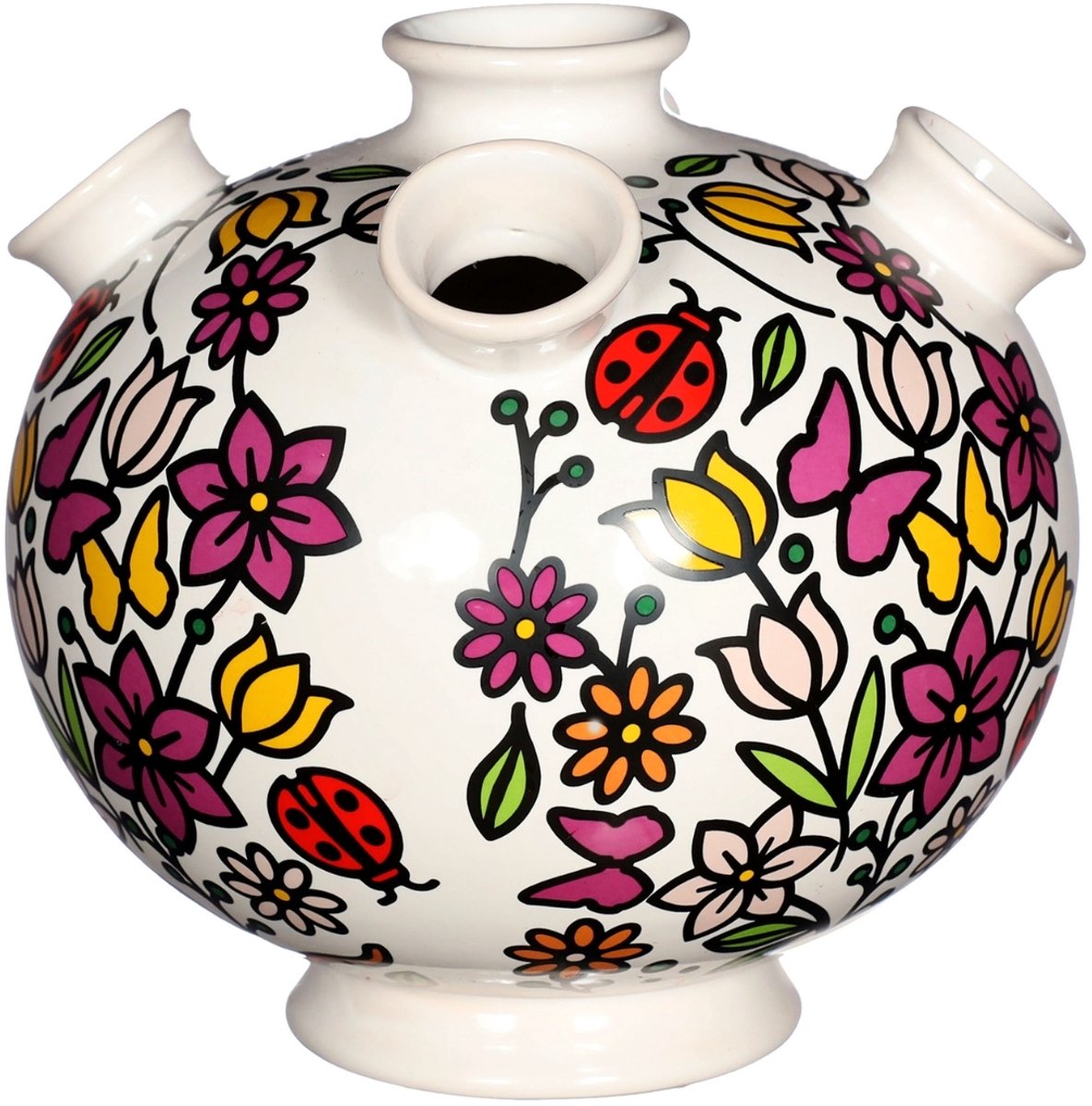 Tulpenvaas meerkleurig