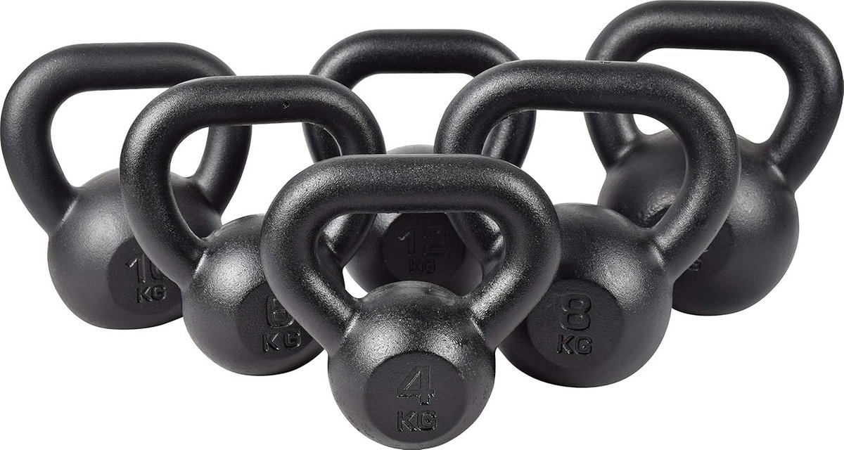 Gietijzeren Kettlebell voor Kracht- en Cardiotraining