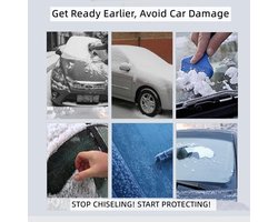 Voorruitafdekking, autoruitafdekking, opvouwbare voorruitbeschermhoes voor de voorruit tegen sneeuw, vorst, ijs, zon en stof (145 × 100 cm)