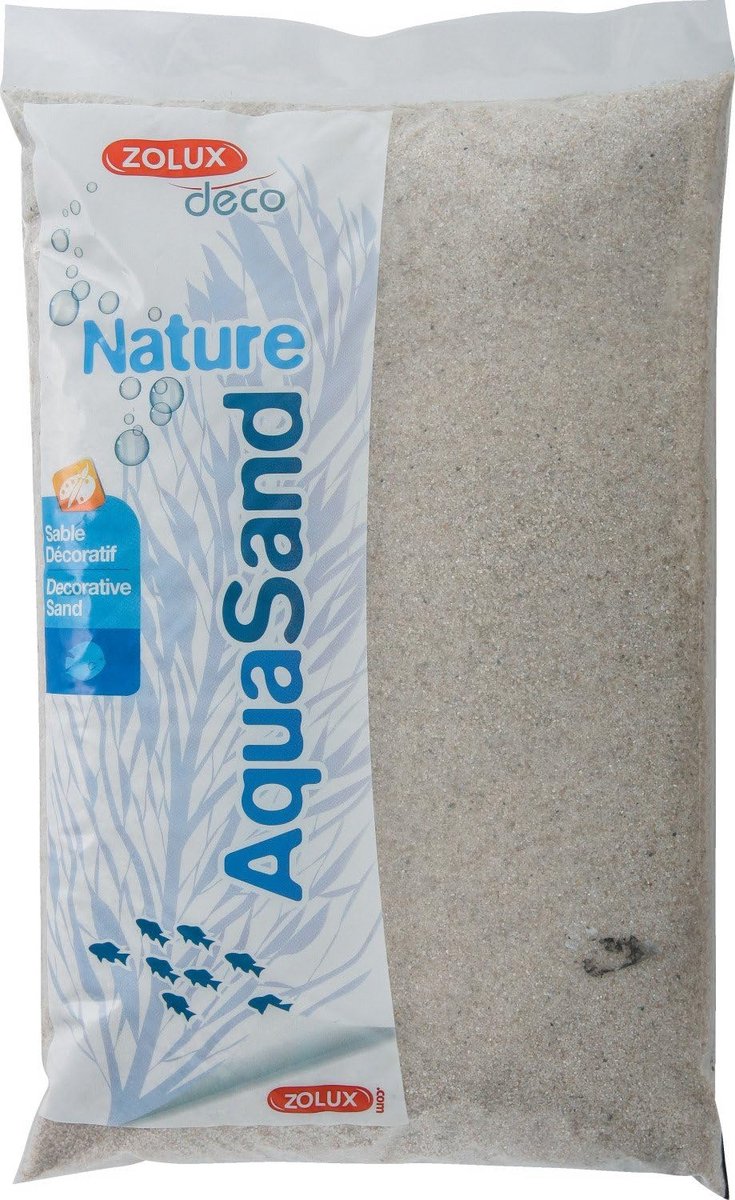 Natuurlijk Aquariumgrind Kwartsgraan Fijn 0,3-1,2 mm (5 kg)