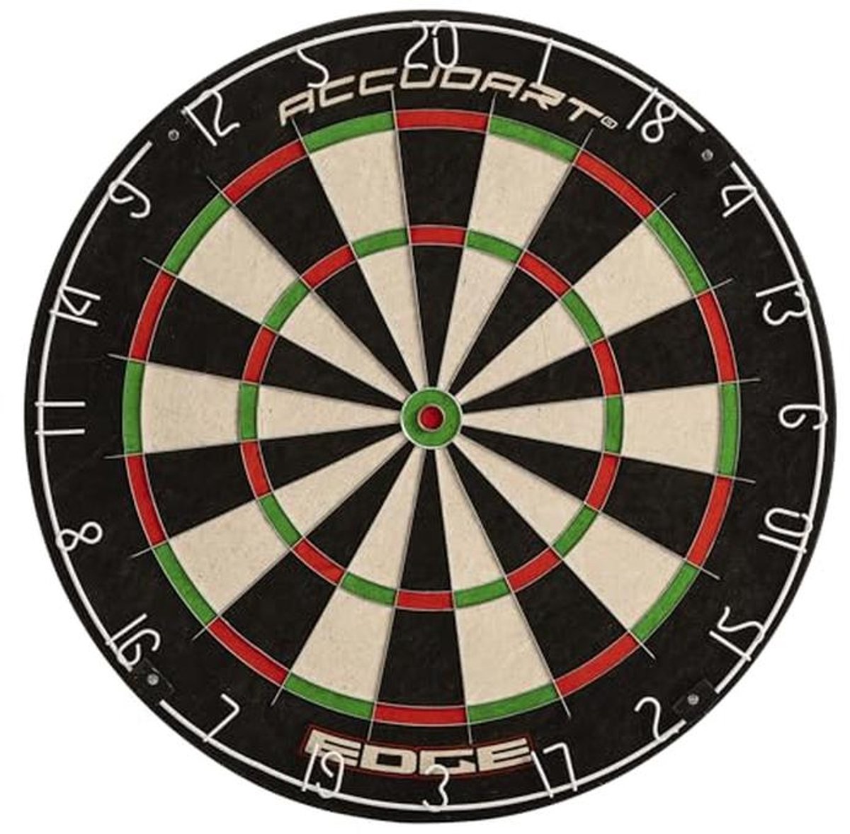 Dartbord met Dunne Spinnendraad - Vermindert Bounce Outs & Verhoogt Speelgebied - Premium Braziliaans Sisal - Geavanceerde Metalen Nummerring