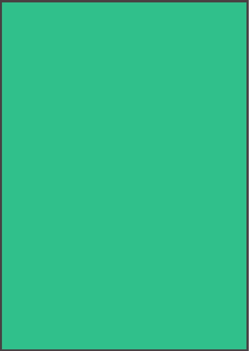 Groene A4 etiketten 210 x 297 mm (100 vel)