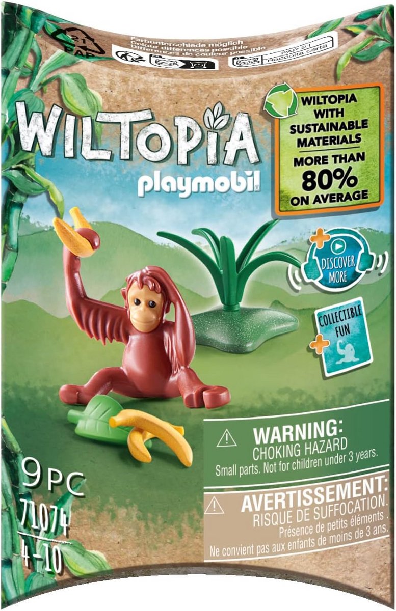 Wiltopia Dieren Speelgoed voor Kinderen - Multikleur, One Size