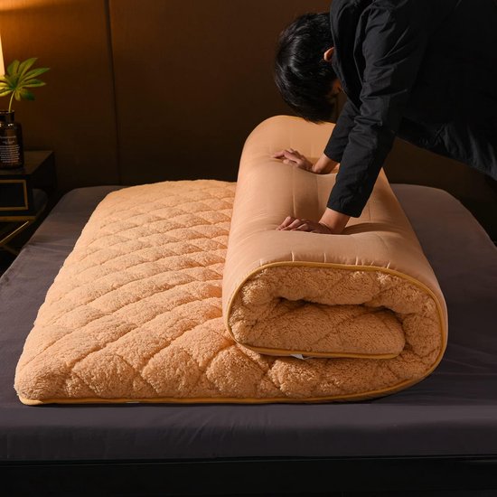 Tatami vloermatras - Opvouwbaar matras - Comfortabel slapen - Verdikt met veerstoffen - 180 x 200 cm - Niet gespecificeerd — afbeelding 4