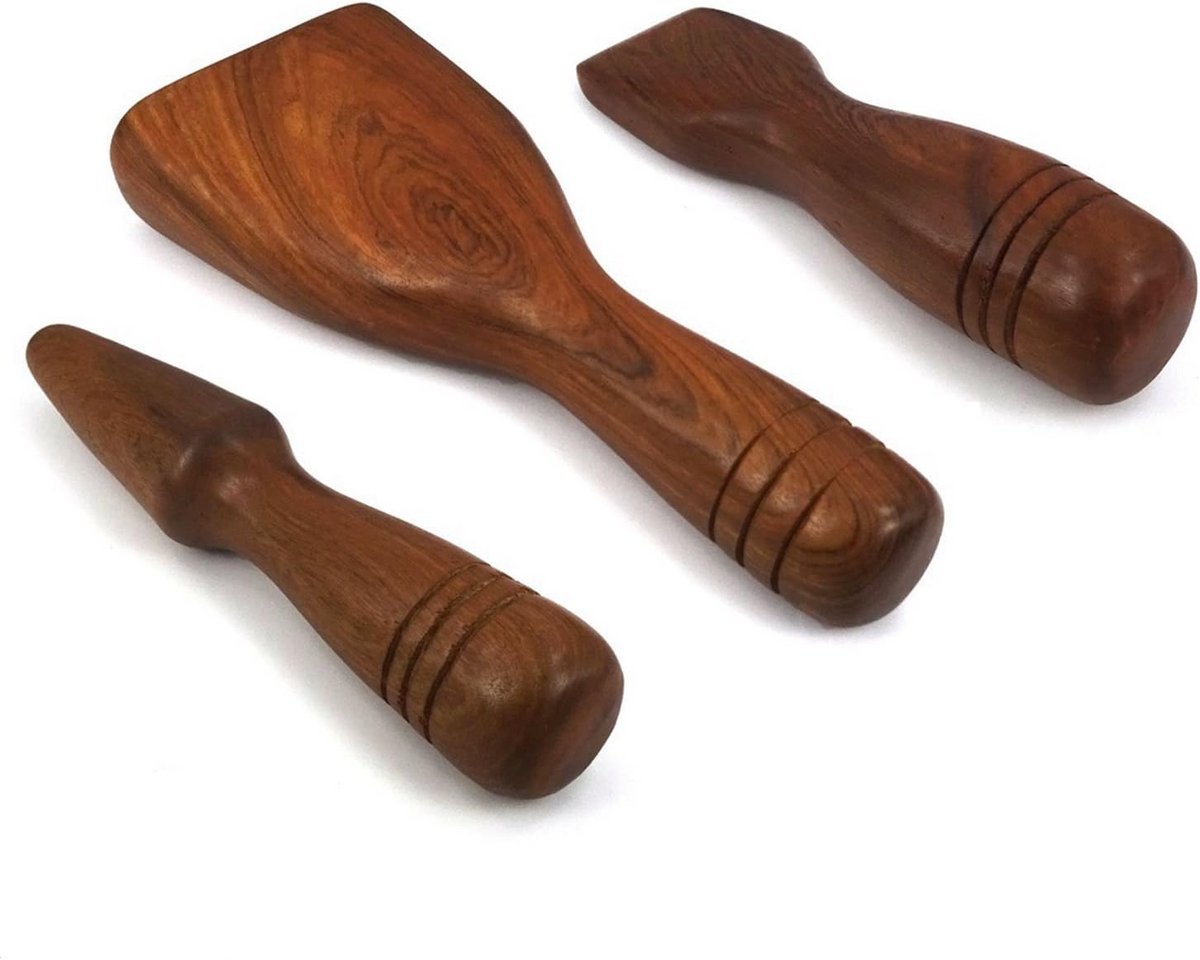 Tok Sen Hamer Massageset Hout voor Thaise Lanna Stamptraining