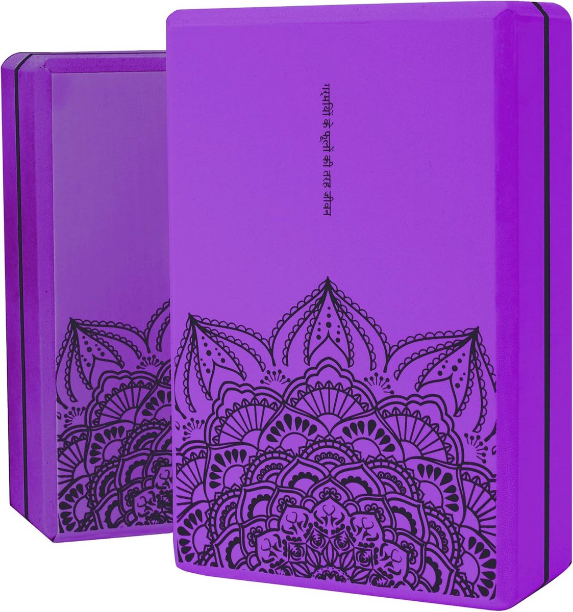 Yoga Blokken Set van 2 met Anti-Slip Oppervlakte voor Yoga, Pilates en Meditatie