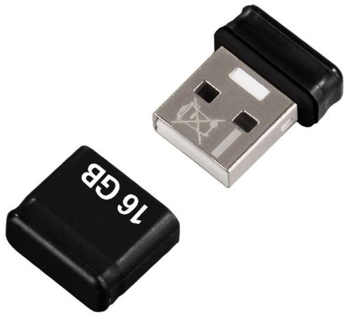 16 GB USB-stick met USB 2.0 voor laptop en autoradio – Gegevensoverdracht tot 10 MB/s